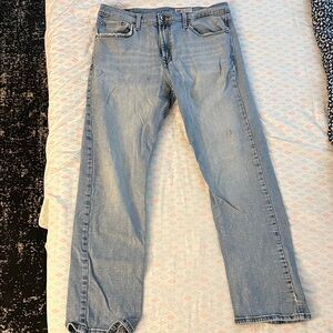 Wrangler Light Blue Men's Straight Jeans